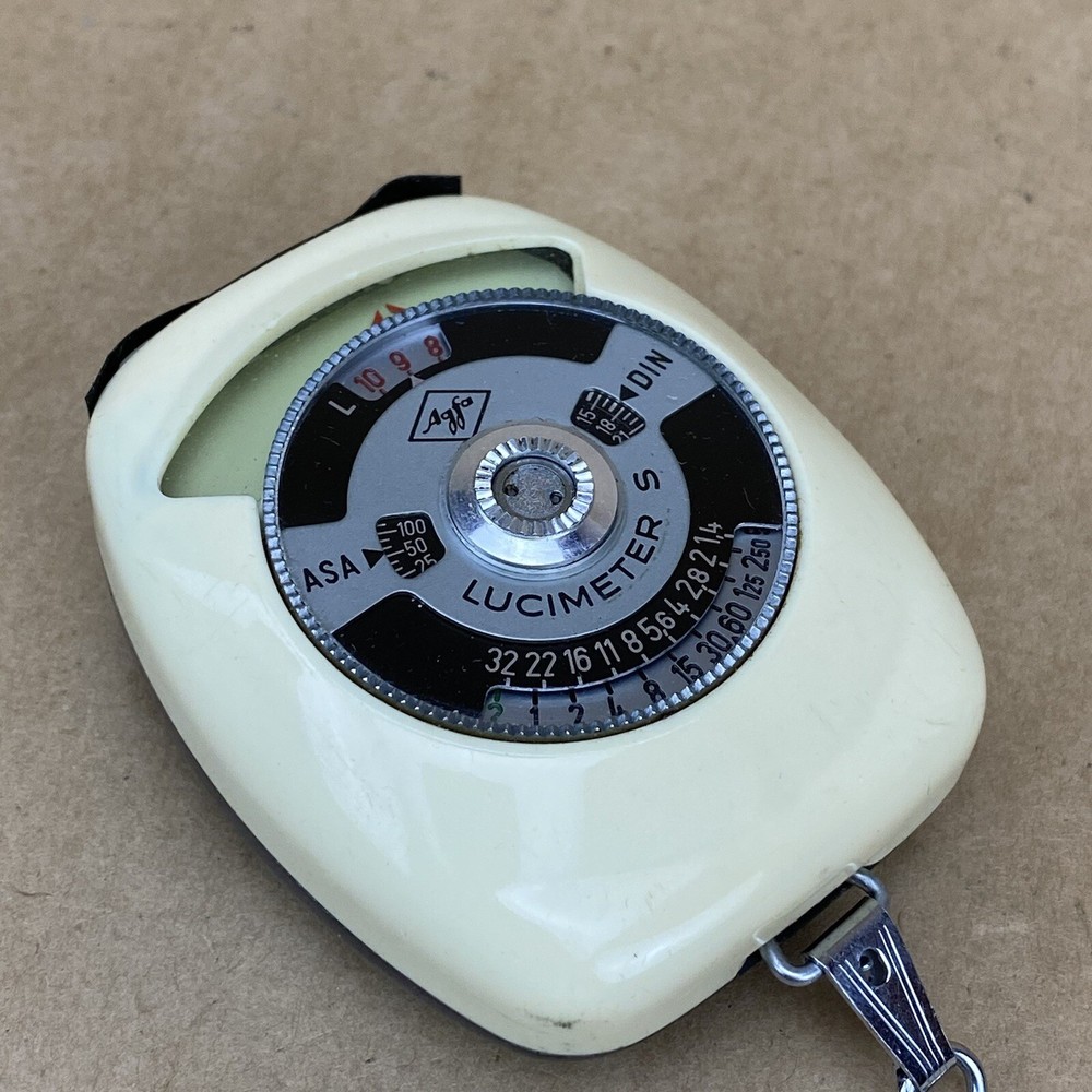 Agfa Lucimeter S Vintage Light Meter - WORKS