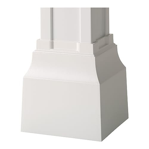 Balmoral Mailbox Post Base Cuff - Steel, Rust-Resistant, Stable Support