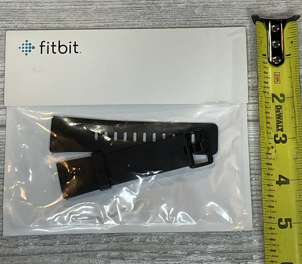 FitBit Versa Classic Band Replacement Band - Size Small/Petite - Black - New