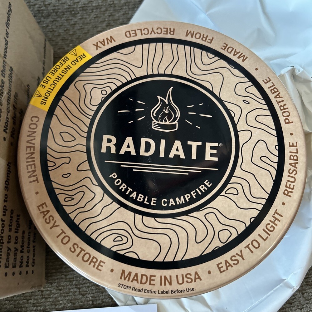 Radiate Portable Campfire: The Original Go-Anywhere Campfire | 1 Pack
