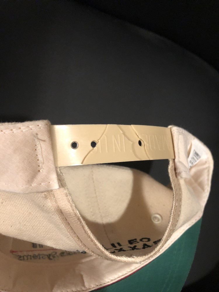 DELPHI Chassis Systems beige canvas HAT/CAP with snapback-needs snapback repair