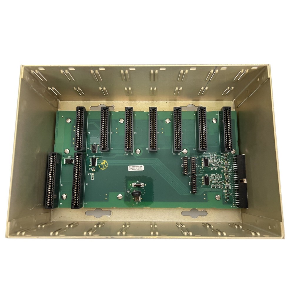 Bristol Control Micro Chassis 396560-01-6 Series B + 6 Modules (UNTESTED) NO Key