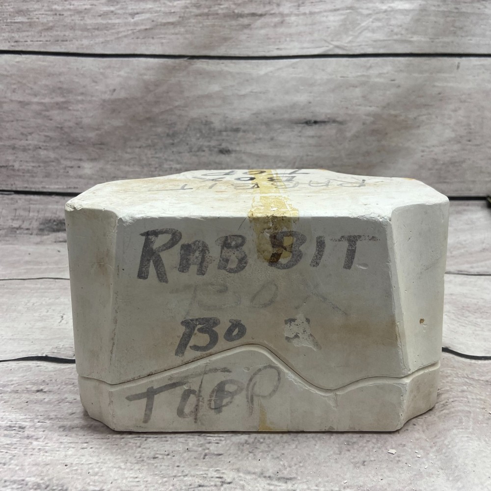 Holland Ceramic Casting Mold Rabbit Box Top #H-708