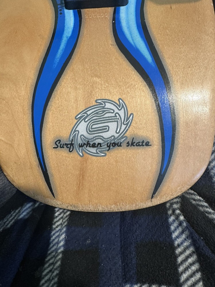 Vintage Gravity Longboard 45" "glombe" Spoon Nose Design