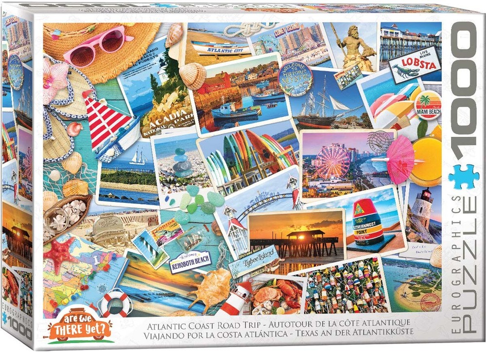Eurographics Atlantic Coast 1000 Piece Jigsaw Puzzle