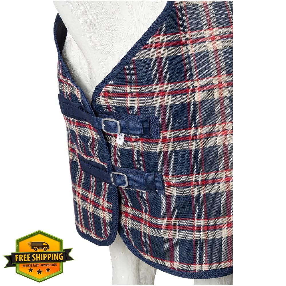 Tough 1 Tri-Shield PVC Coated Mesh Fly Sheet