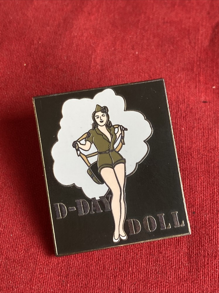 Rare D-Day Doll Pin
