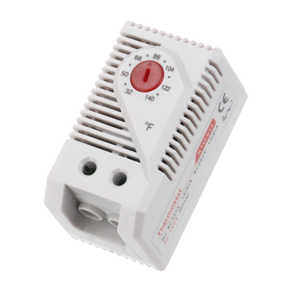 Mechanical Thermostat 32-140°F Adjustable Compact N.C Temperature Controller