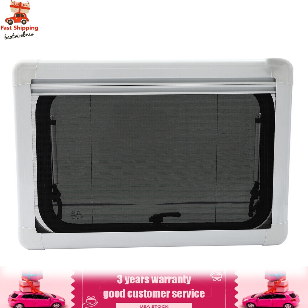 RV Push Out Window Exit Window Trailers Vans Trucks Rectangular Venting Window