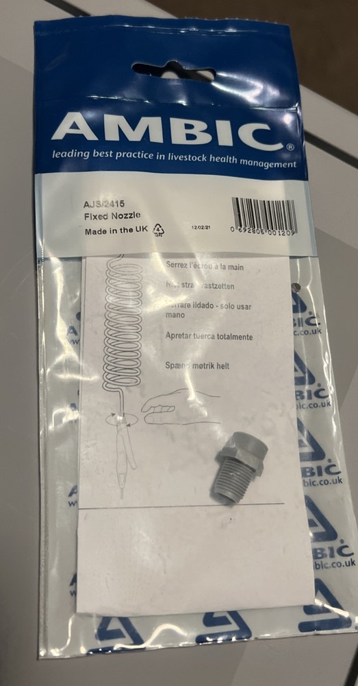 Ambic AJS 2415 Fixed Nozzle