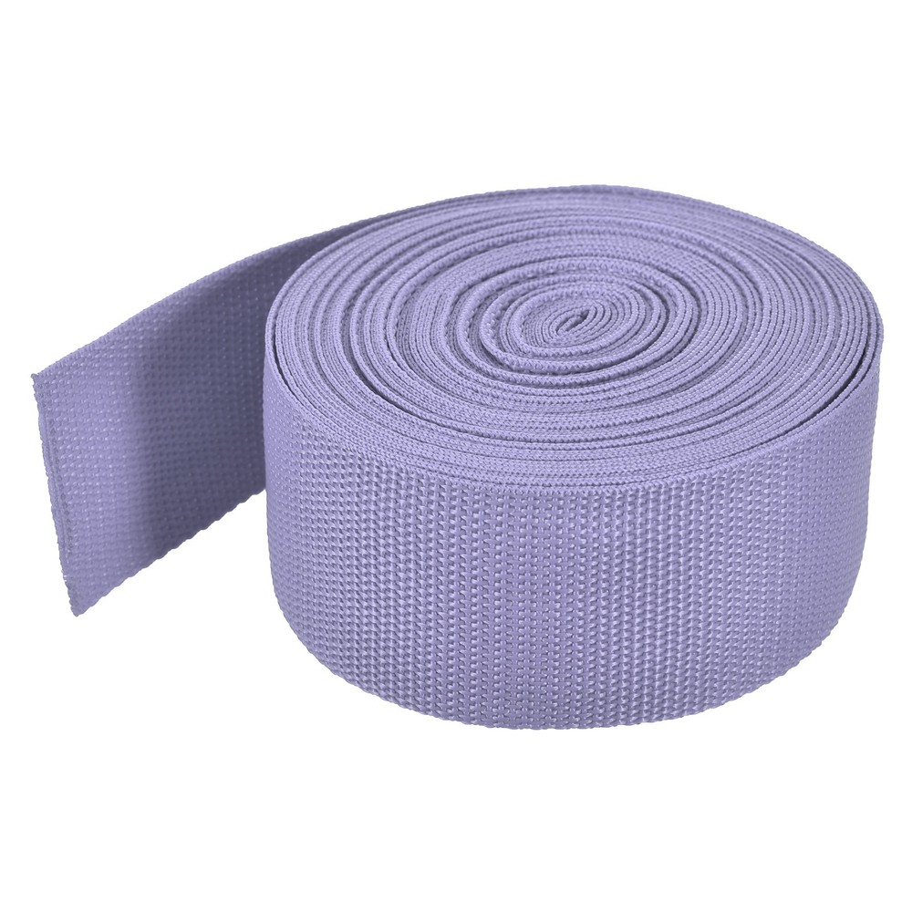 Lightweight Polypropylene Webbing Strap 5cm 10 Yard Purple