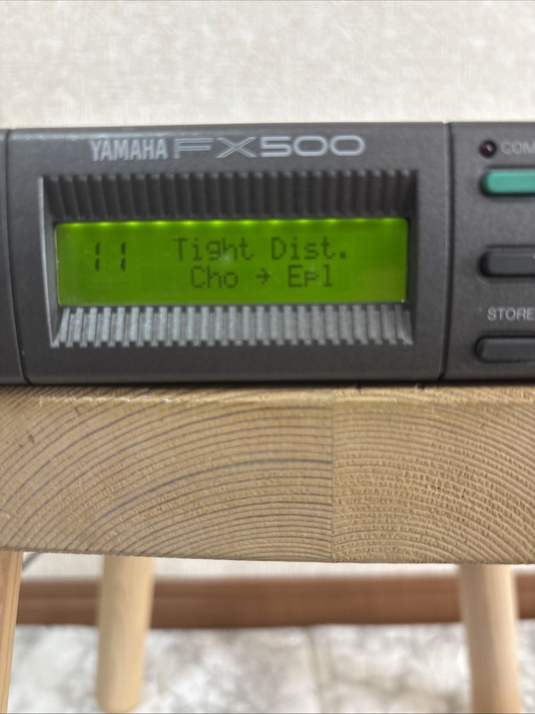 YAMAHA FX500 SIMUL-EFFECT PROCESSOR Guitar Effect TESTED JAPAN