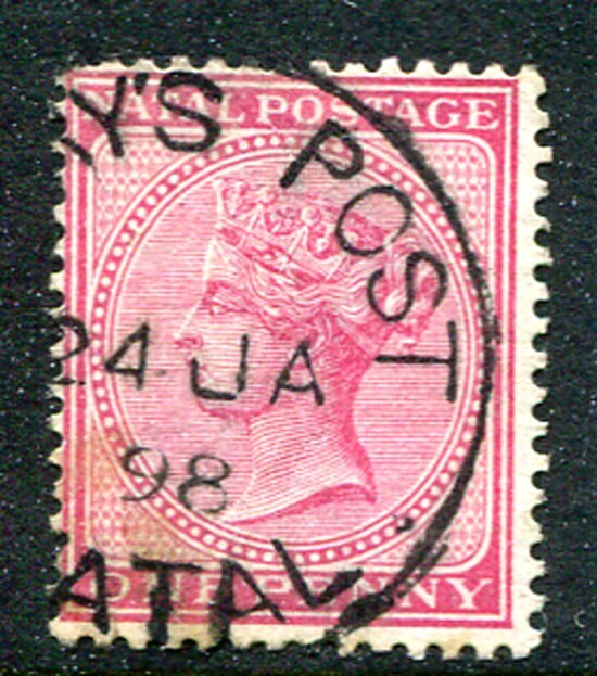 NATAL: (17110) CURRY’S POST postmark/cancel 1898