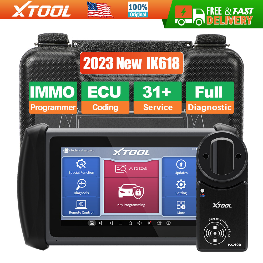 XTOOL IK618 Key Programmer Bidirectional Diagnostic Tool OBD Code Reader Scanner