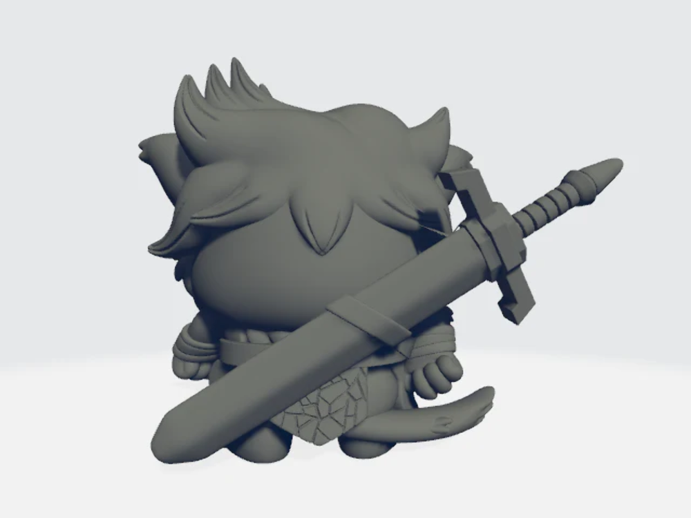 Chibi Tykes - Fighter Dog
