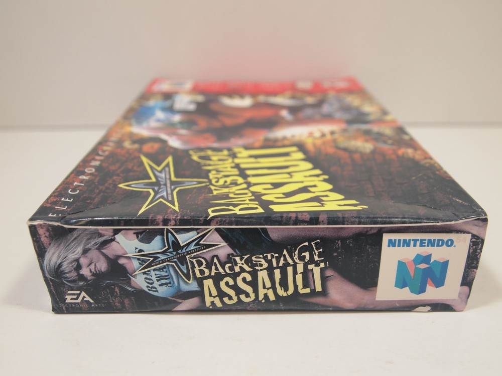 WCW Backstage Assault (Nintendo 64 | N64) Authentic BOX ONLY