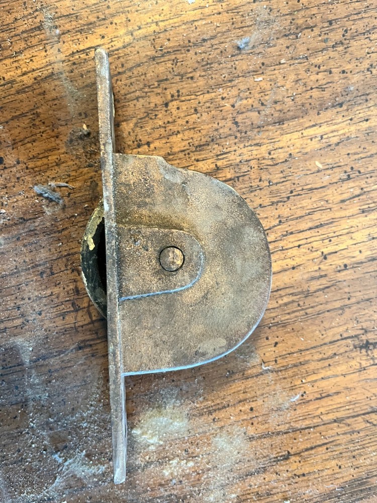 Window sash pulley-solid brass, quantity 13