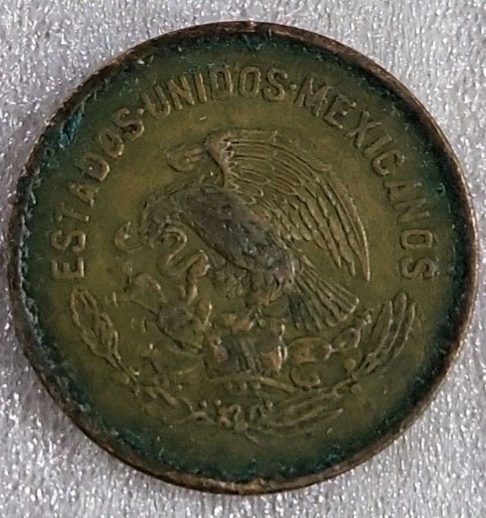1951 Mexico Cinco / 5 Centavos *D165