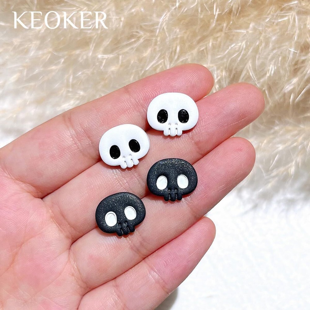 KEOKER Halloween Polymer Clay Cutters, Studs Cutters