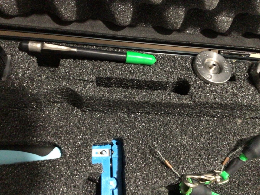 C-Tech Fiber Optic Tool Kit Strippers Crimpers SPOT Tester Case training system