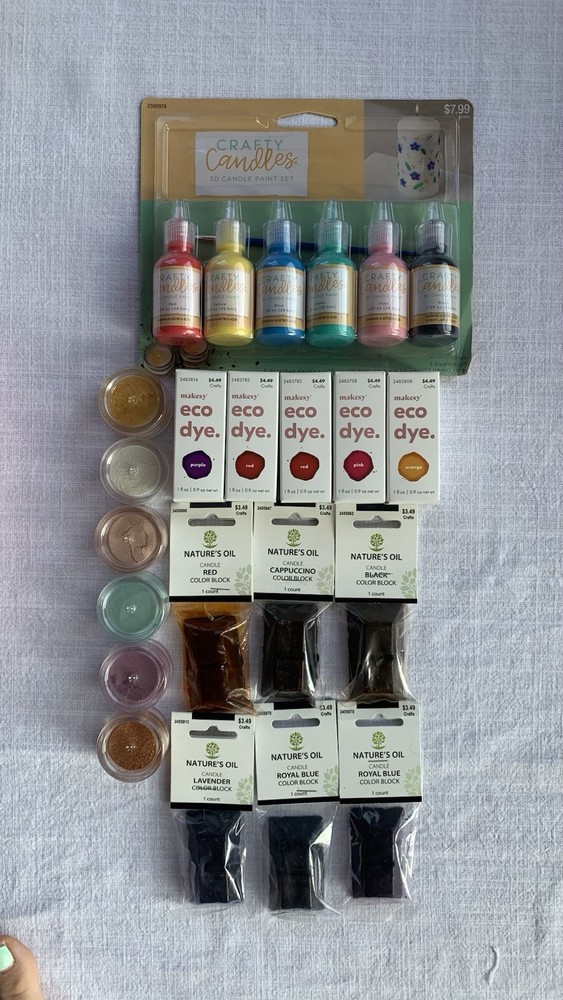 Complete Candle Making Kit – 12kg Wax, Molds, Dyes, Jars, Tools