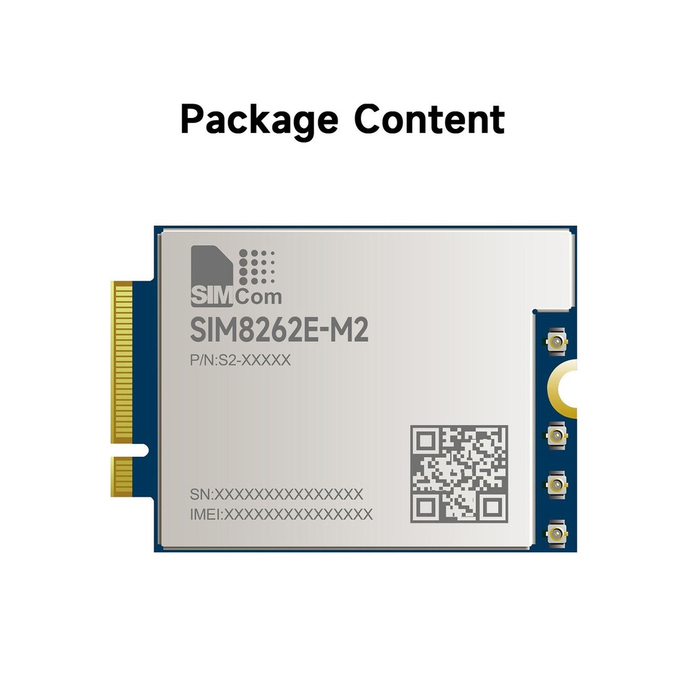 SIM8262E-M2 SIMCom original 5G module M.2 form factor Qualcomm Snapdragon X62