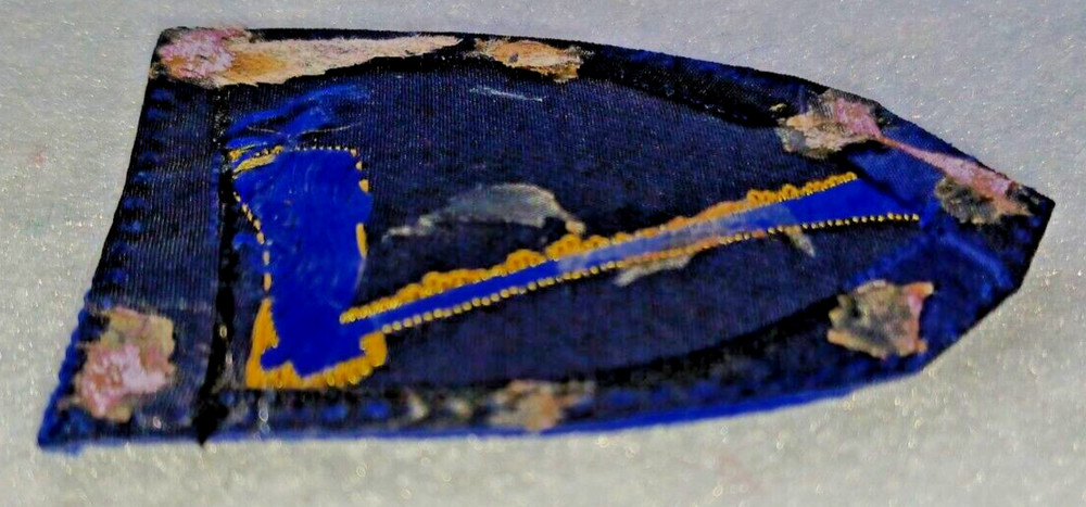 British Northern Army Group Silk Formation Patch - UK