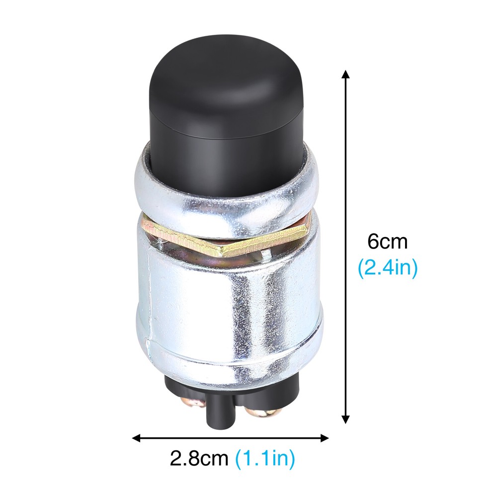 12V Waterproof Switch Push Button Horn Engine Start Starter For Car Boat Track