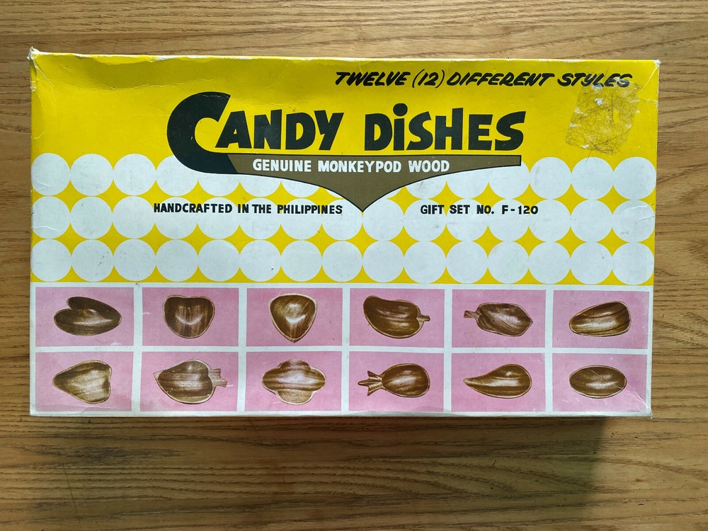 Candy Dishes, Wood