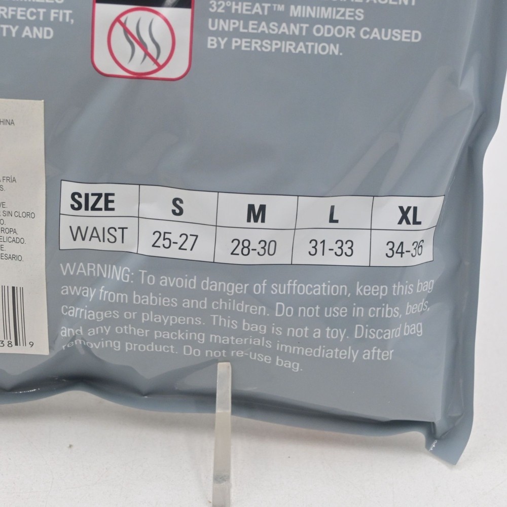 32 Degrees Cool Women's Base Layer Pant Black Size XL Single NIP