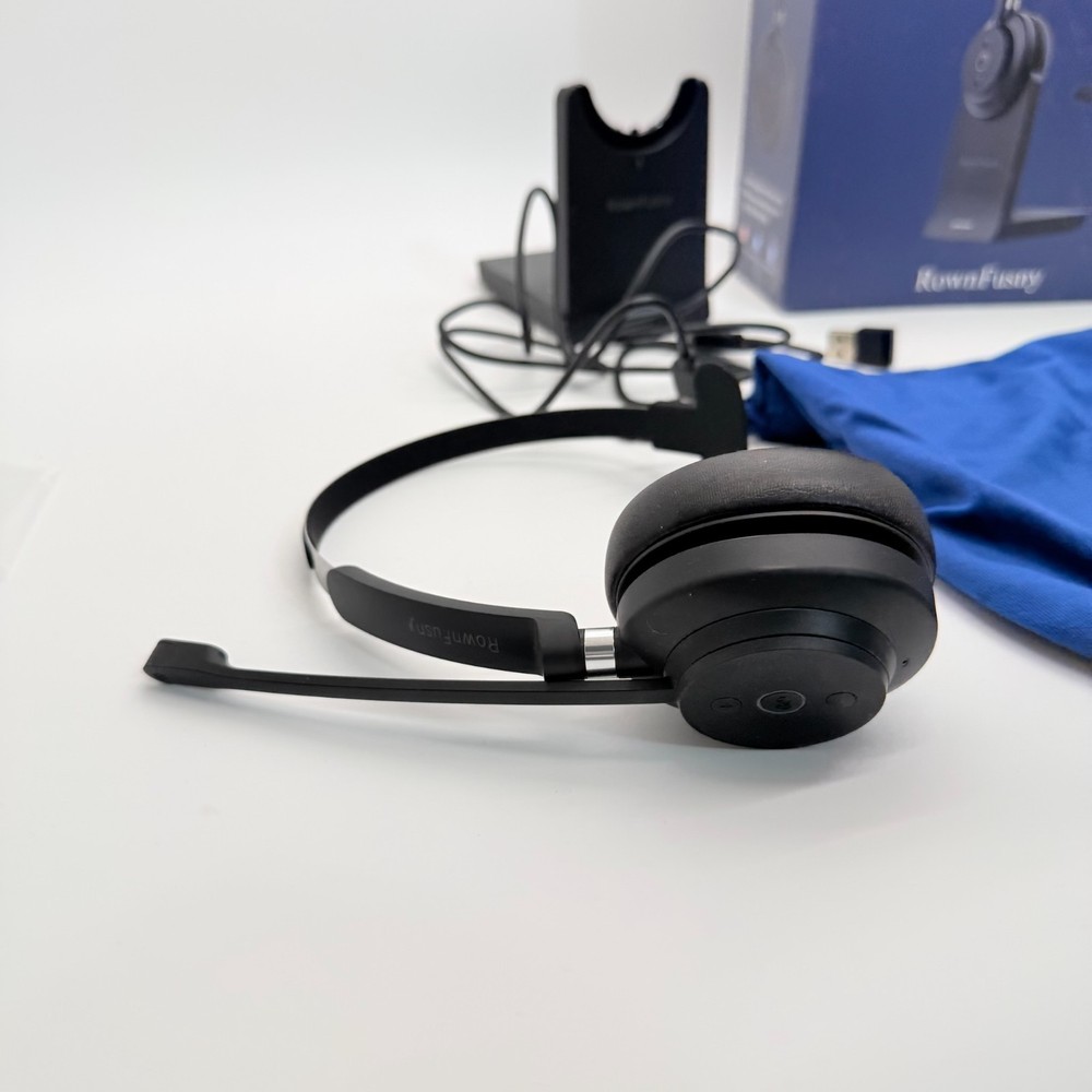 RownFusny R03-P Computer Headset with Microphone Noise Cancelling Bluetooth