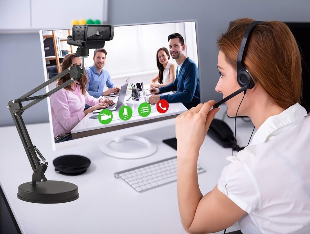 Compact 22" Camera Arm Stand for Action Camera, Ring Light