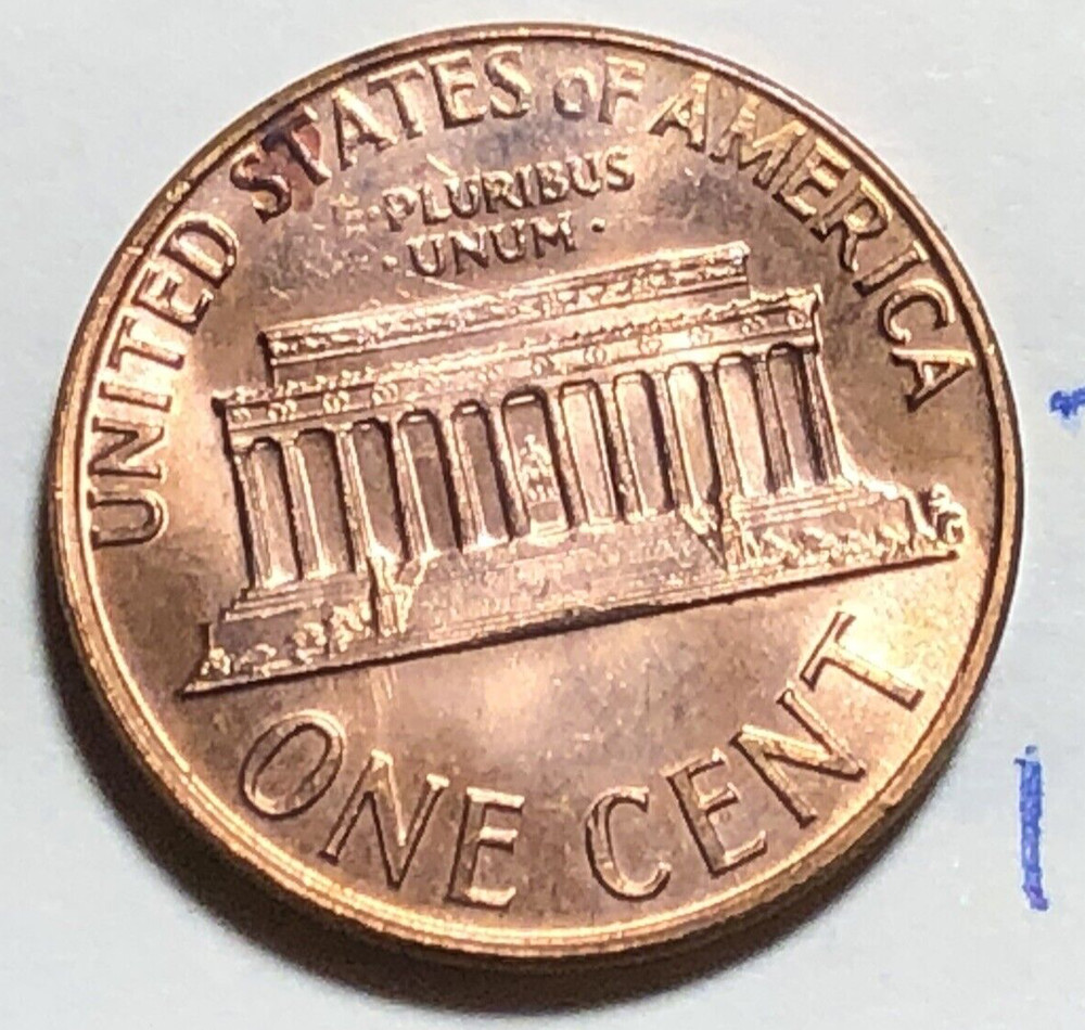 1973 D Lincoln Memorial Cent 284N