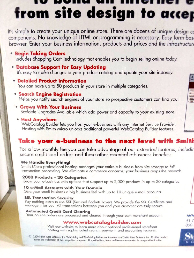 SmithMicro Web Catalog Builder For Macintosh