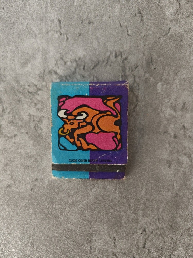 Vintage 1970s Taurus matchbook