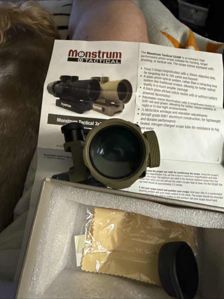 S330 3X Prism Scope | FDE