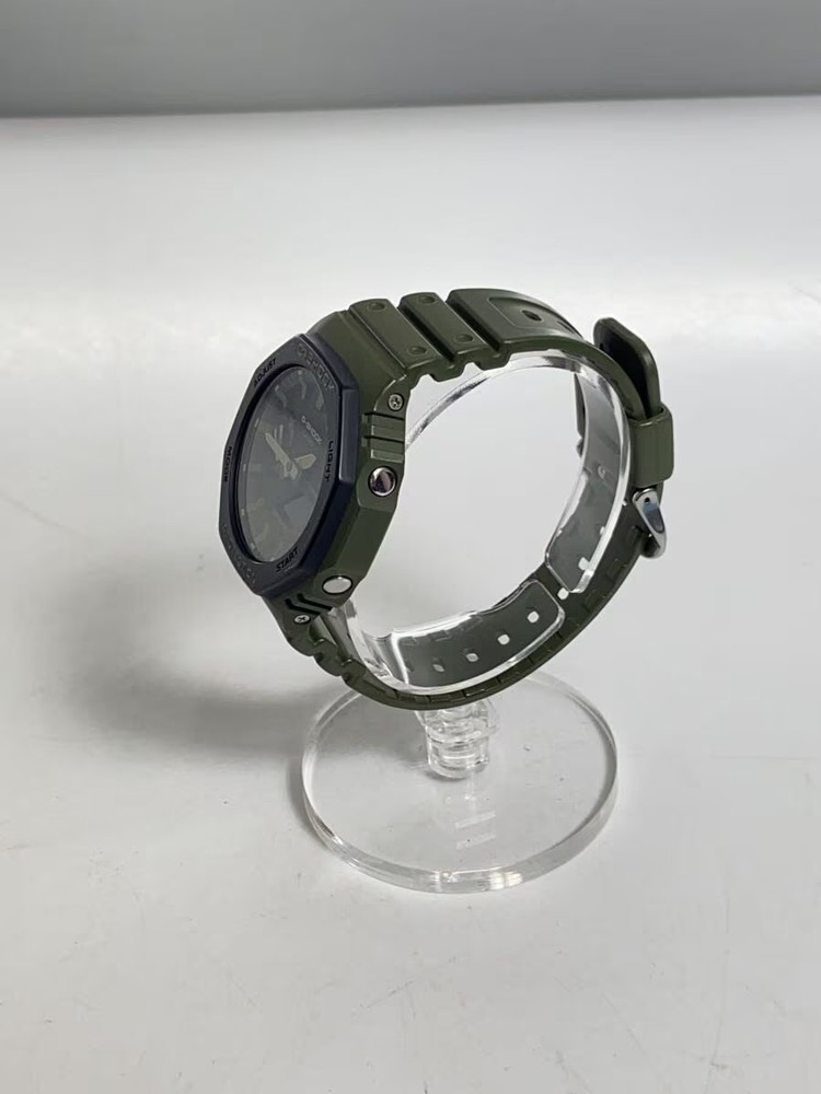CASIO Quartz Watch G SHOCK Analog Rubber BLK KHK