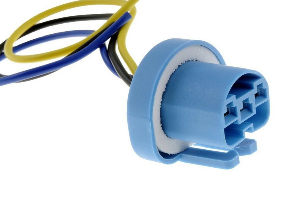 Wire Pigtail Female P 9004 HB1 Head Light Two Harness Bulb Socket Connector Plug
