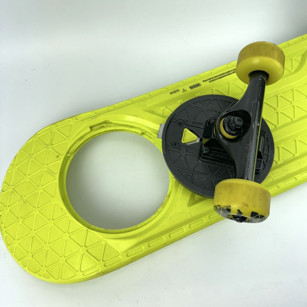 Morf Board Skateboard Lime Green Deck With Trucks Insert Wheels Smooth Ride