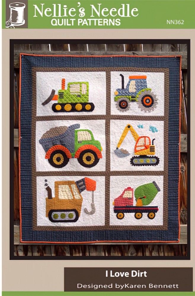 I Love Dirt Quilt Pattern