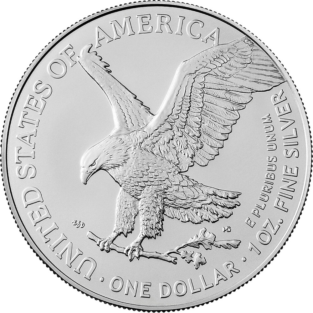 2024 American Silver Eagle - NGC MS70 First Day Issue 1st Label Black Core
