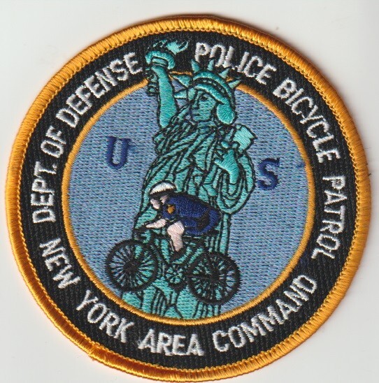 NY Command DOD Bicycle Patrol obsolete patch shipped from Australia
