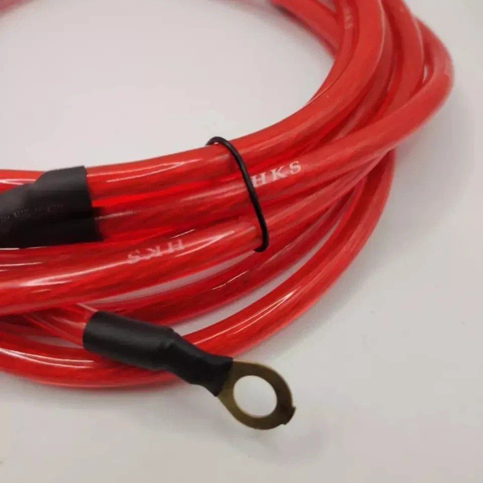 Universal 5 Points HKS Super Earth Cable Wire Grounding Kit Performance Red