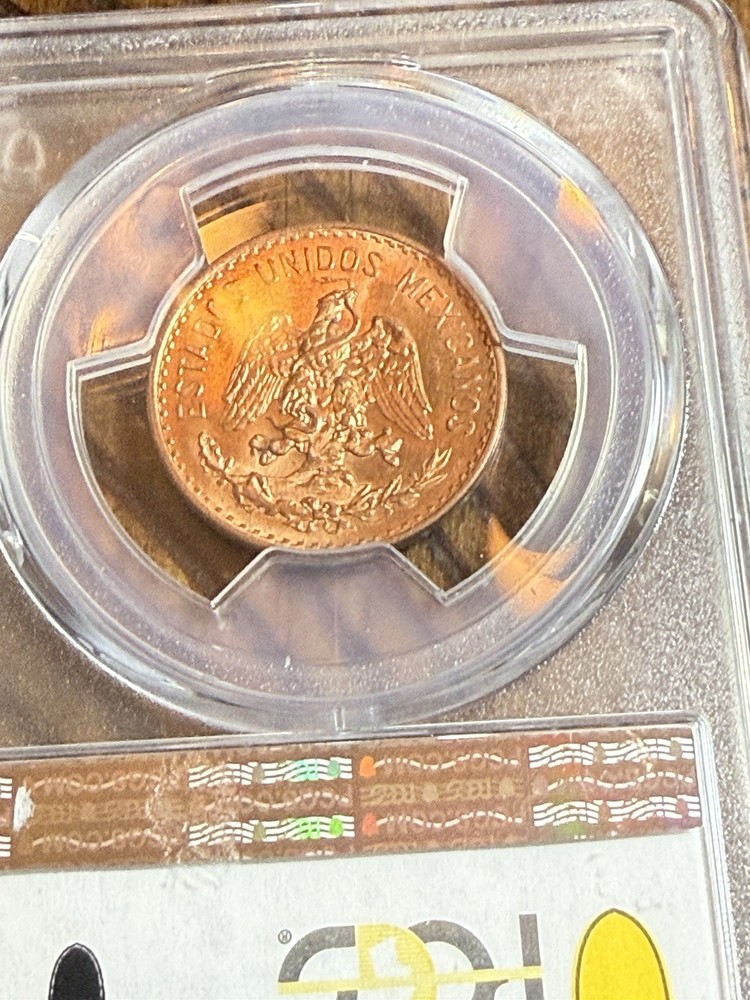 1941 -Mo Mexico 2 Centavos PCGS MS64 RD Red