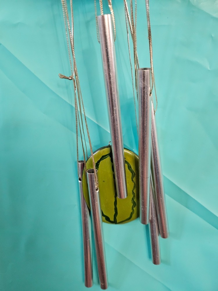 Watermelon Windchimes with Ceramic Watermelon Chimes