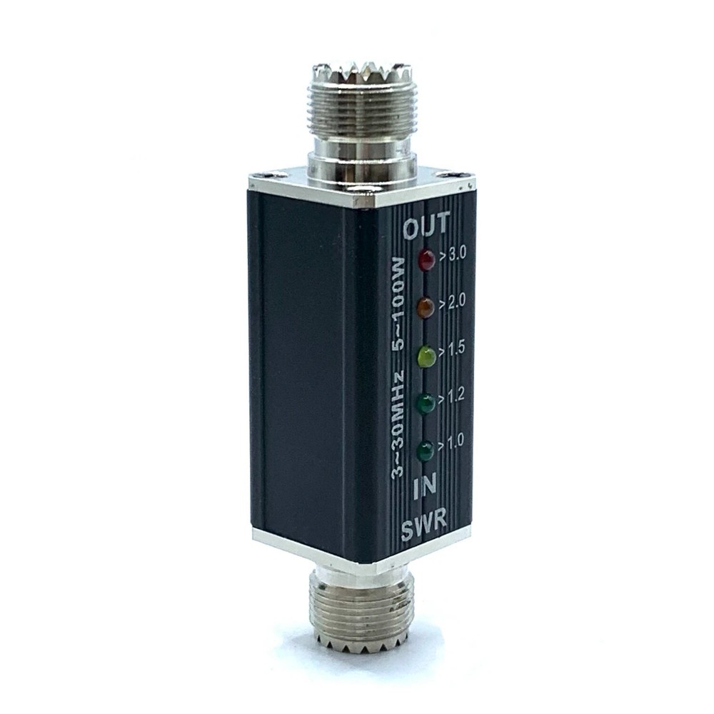 3-30MHz Frequency Max 100W Shortwave Standing Wave Indicator Standing Wave Meter