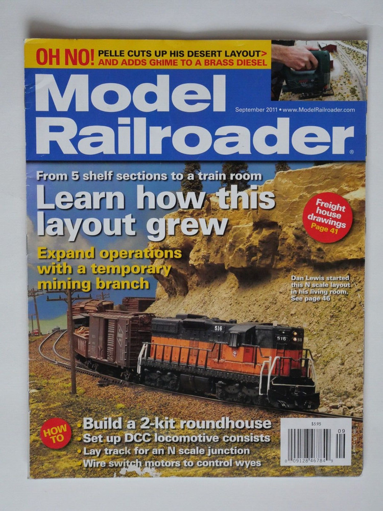 Model Railroader - September 2011 - Learn how this layout grew