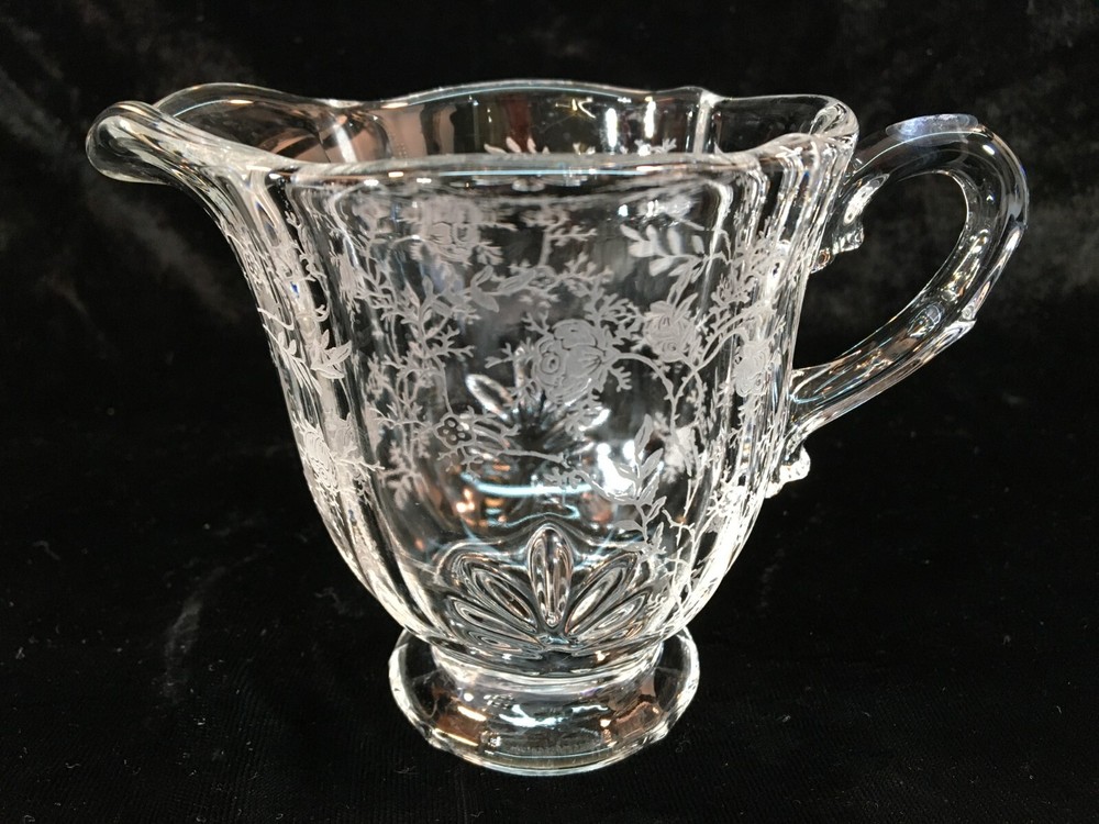 Fostoria CHINTZ Creamer & Open Sugar Set
