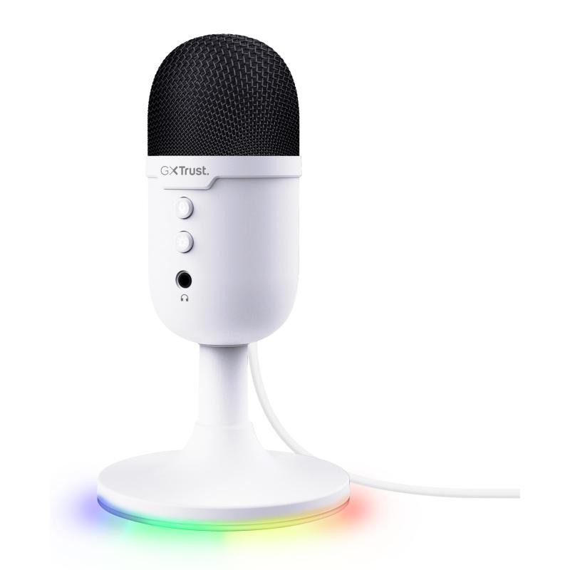Trust GXT 234P Yunix White Desktop Microphone