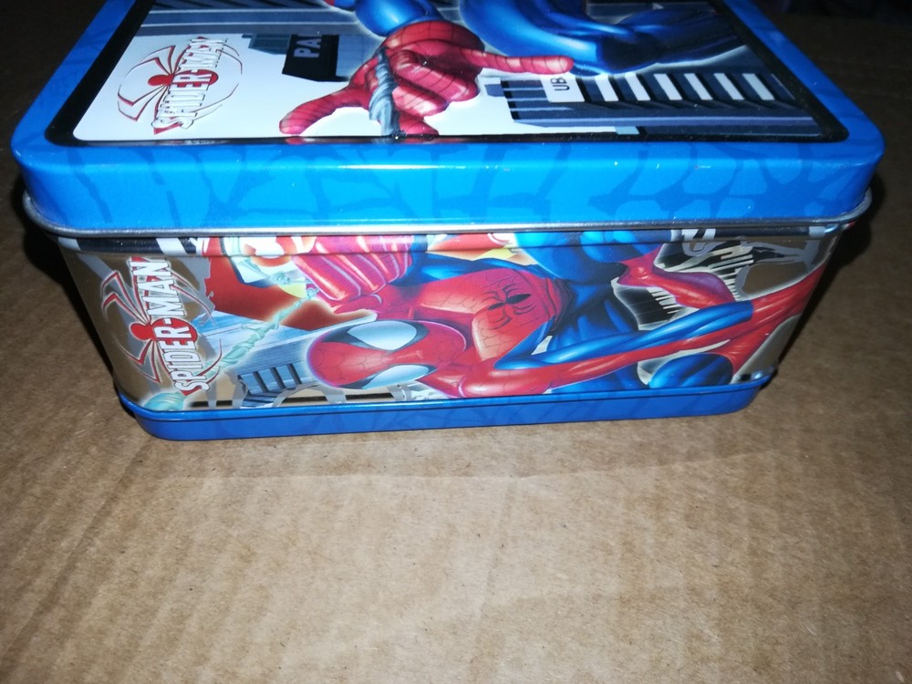 SPIDER-MAN Tin Box Lunch box Ultimate Mark Bagley Art Marvel Comics